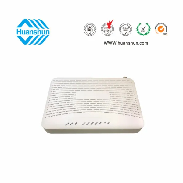 HSOS21176GNW FTTH 終端（XPON ONU WIFI，CATV） （GE+3FE+2*2WIFI+CATV NE)